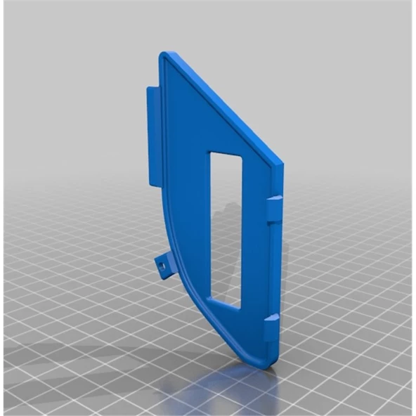 Peugeot 208 Ön Tampon Çeki Demiri Kapağı 2016-2020 - Resim 3