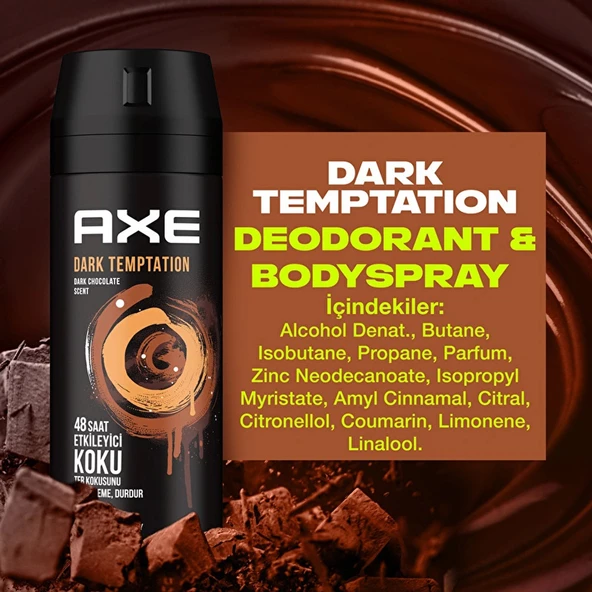 Axe Dark Temptation Erkek Deodorant 150 ml - 2