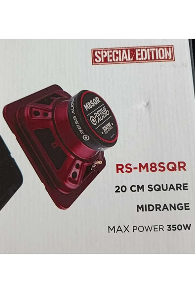 RS-M8SQR 350 W 20 cm Midrange Oto Hoparlör, Oto Hoparlör, Hoparlör - 2