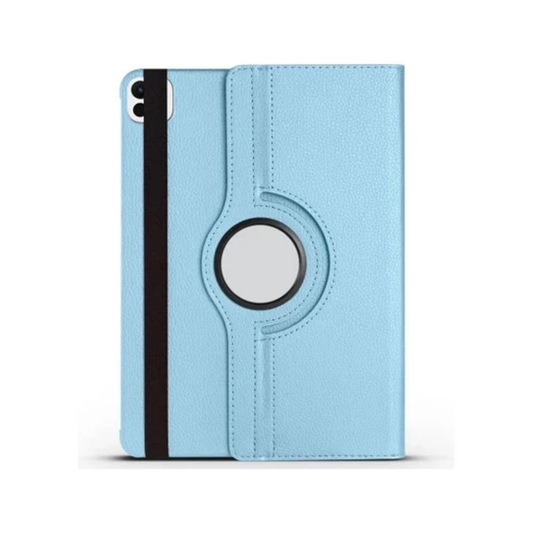 Apple Ipad Pro M4 11 2024 Kapaklı Stand Olabilen Smart Kılıf Tam Uyumlu Açık Mavi