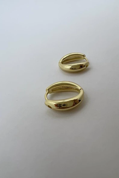 BUĞDAY TANESİ OVAL KÜPE - Resim 6