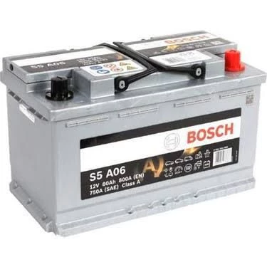 12V 80 AH 800A EN AGM START STOP BOSCH AKÜ