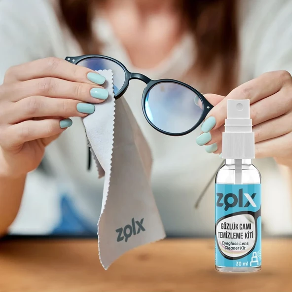 Zolx Gözlük ve Ekran Temizleme Seti 30ml - 2
