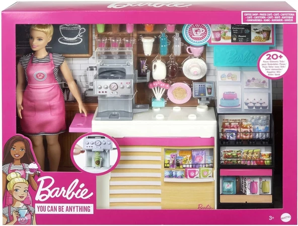 Barbie'nin Kahve Dükkanı Oyun Seti, 3 yaş ve üzeri, GMW03 - 5