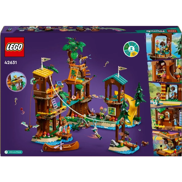 Orjinal Lego Friends Macera Kampı Ağaç Ev Lego Friends 42631 - 2