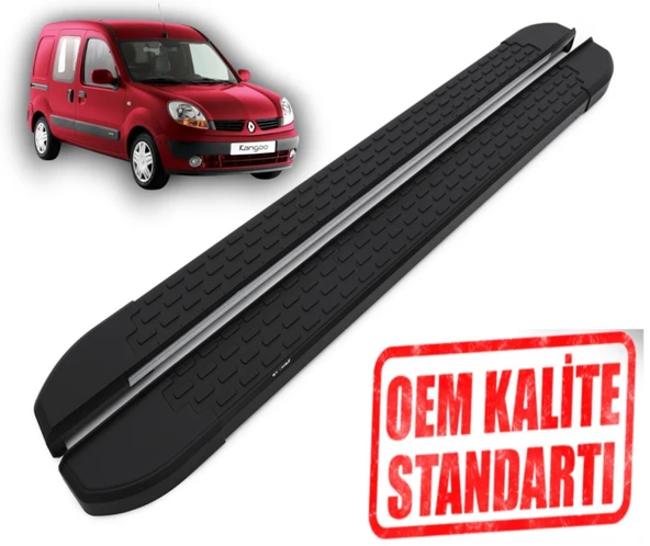 KANGO 1996 1997 1998 1999 2000 2001 2002 2003 2004 2005 2006 2007 ARACA ÖZEL NEVADA SİYAH YAN BASAMAK ürün görseli 1