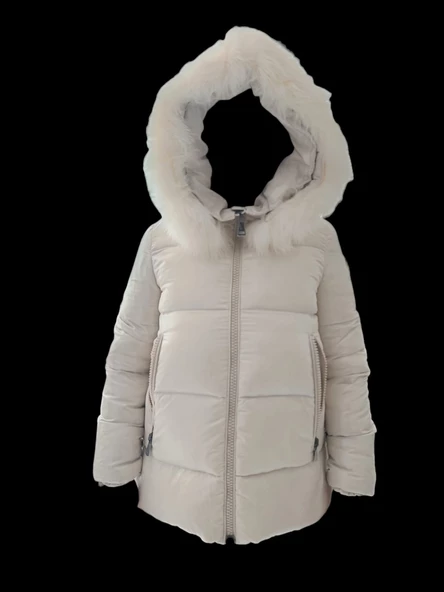 Moncler Mont, Kadın Mont, Mont, Tüylü Mont