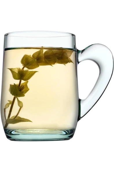 55521 Aware Mocha & Chai Cam 2li 335cc Kulplu Çay Kahve Mug Kupa Bardak Takımı - 5