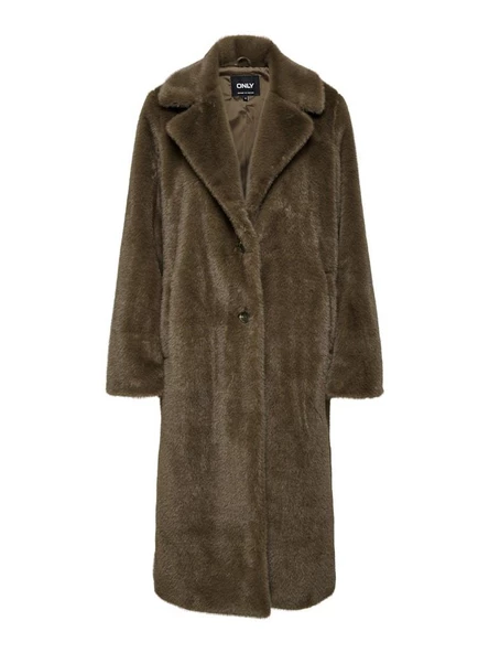 Only Meagan Fur Kadın Uzun Mont 15326004