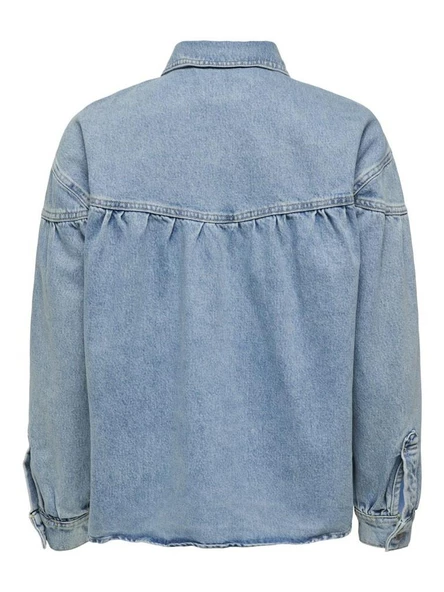 Only Annı Kadın Jean Gömlek 15284611 - 2