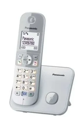 Panasonic Dect Telefon KX-TG6811 (Elektrik Kesintisinde Konuşabilme) BEYAZ