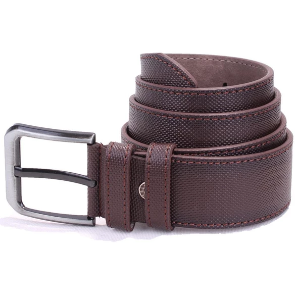 Dagoster DMK26-458 Kahve 4.5 cm Suni Deri Erkek Kemer ürün görseli