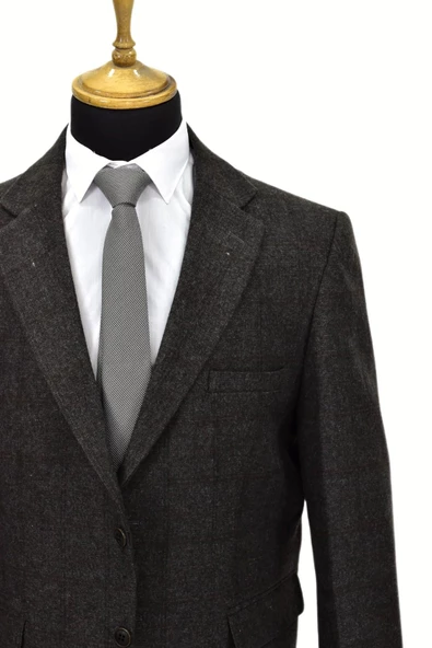 Erkek Kışlık Kumaş Tek Ceket 4 Drop BGL-ST03965 - Resim 8