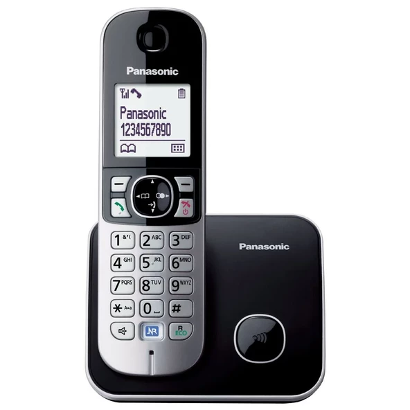 Panasonic KX-TG6811 Dect Telefon Siyah-Gümüş