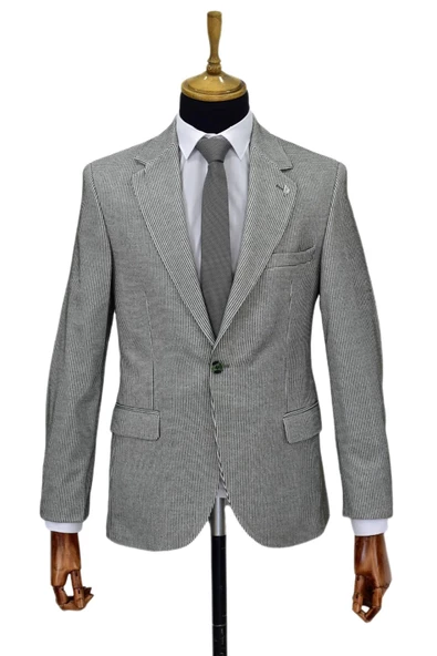 Erkek Tek Spor Ceket Çift Yırtmaçlı BGL-ST03982 ürün görseli