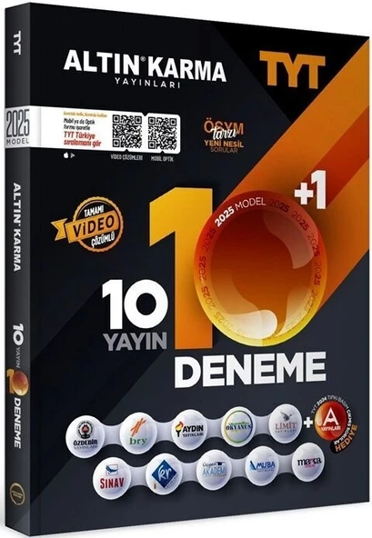 Altın Karma 2025 TYT 10+1 Karma Deneme