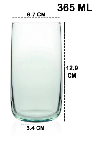 420805 Aware Iconic 365 ML Cam 4lü Su Meşrubat Bardağı Takımı - 5