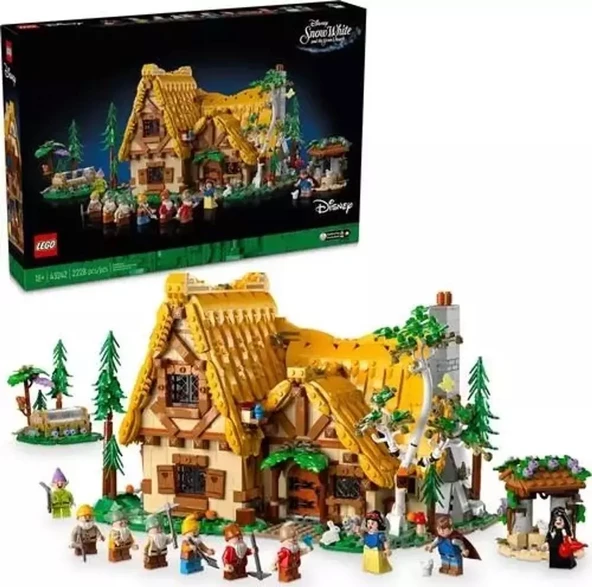 LEGO Disnep Pamuk Prenses ve Yedi Cücelerin Evi 43242