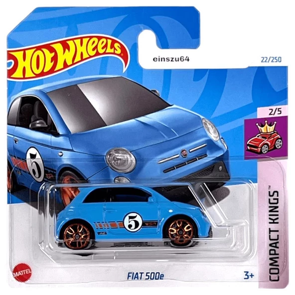 Hot Wheels Tekli Arabalar FIAT 500E HTD03