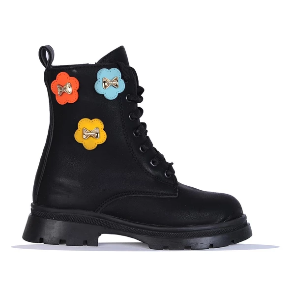 Skuaıter 740 Enisa Siyah Cilt Kız Çocuk Bot ürün görseli 1