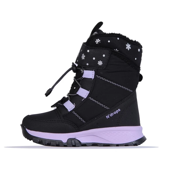 Skuaıter 014 Ndrps Syh-Lila Kürklü Kız Çocuk Bot - Resim 3