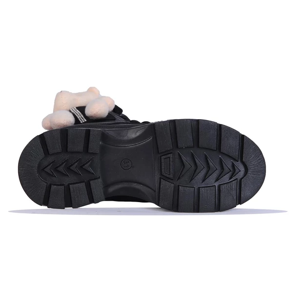 Skuaıter 746 Enisa Siyah Zümrüt Kız Çocuk Bot - Resim 4