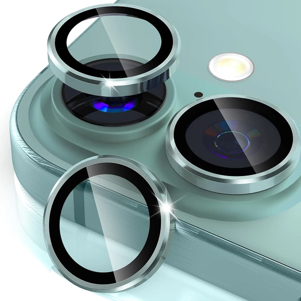 Shaza iPhone 16 / iPhone 16 Plus Safir Kamera Lens Koruyucu 2li Set - 11