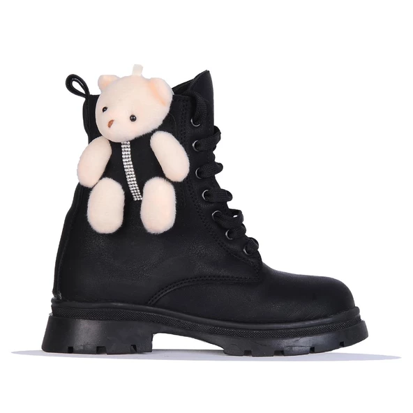 Skuaıter 746 Enisa Siyah Zümrüt Kız Çocuk Bot ürün görseli 1