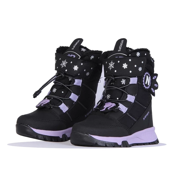 Skuaıter 014 Ndrps Syh-Lila Kürklü Kız Çocuk Bot - Resim 2