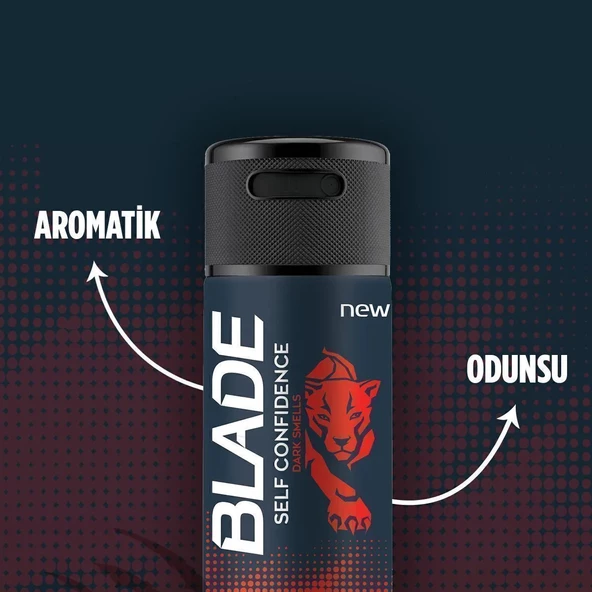 Blade Self Confidence Erkek Deodorant Sprey 150 ml - 2