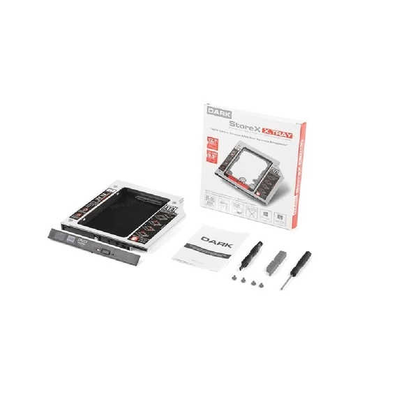 DARK STOREX XTARY DK-AC-DSOSD12 12.7MM NOTEBOOK OPTİK SATA SSD HDD KUTU