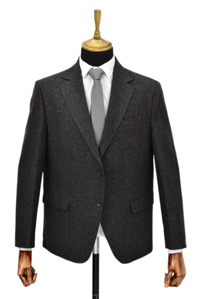 Erkek Kışlık Kumaş Tek Ceket 4 Drop BGL-ST03969 ürün görseli