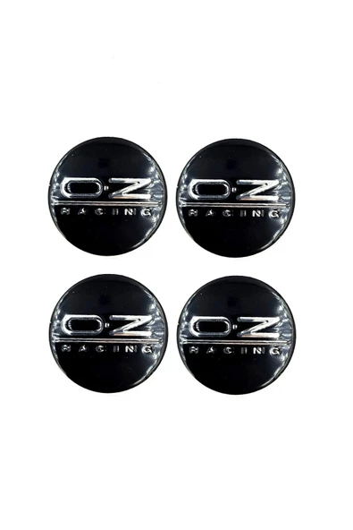 O.z Racing Dizayn Jant Göbeği Göbek Arması Sticker 4'lü Set 55 Mm (5,5 CM GENİŞLİK)