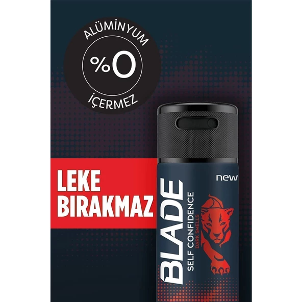 Blade Self Confidence Erkek Deodorant Sprey 150 ml - 3