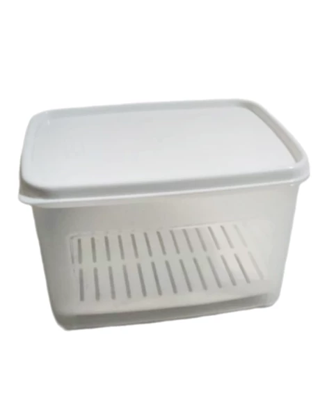 Geseus Moonstar Süzgeçli Peynir Saklama Kabı 2 Litre BPA FREE-MS06 - 6