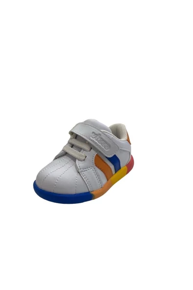 Vicco Heika 950.B24K.453 Anatomik Taban Erkek Çocuk Sneaker Ayakkabı Beyaz 22-25 - 2