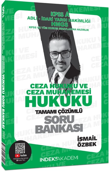 İndeks Akademi 2025 KPSS A Grubu Ceza Hukuku ve Ceza Muhakemesi Hukuku Soru Bankası Çözümlü