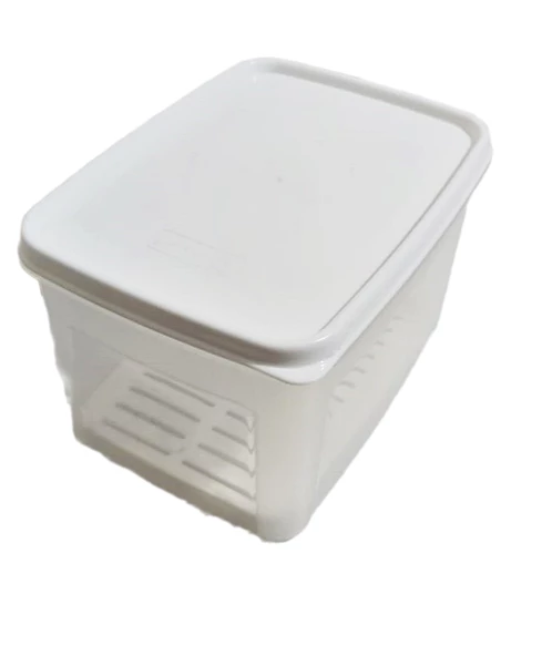 Geseus Moonstar Süzgeçli Peynir Saklama Kabı 2 Lt X 2ADET BPA FREE-MS06 - 5