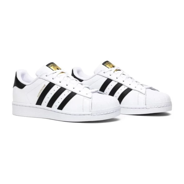 adidas Superstar White Black - Resim 3