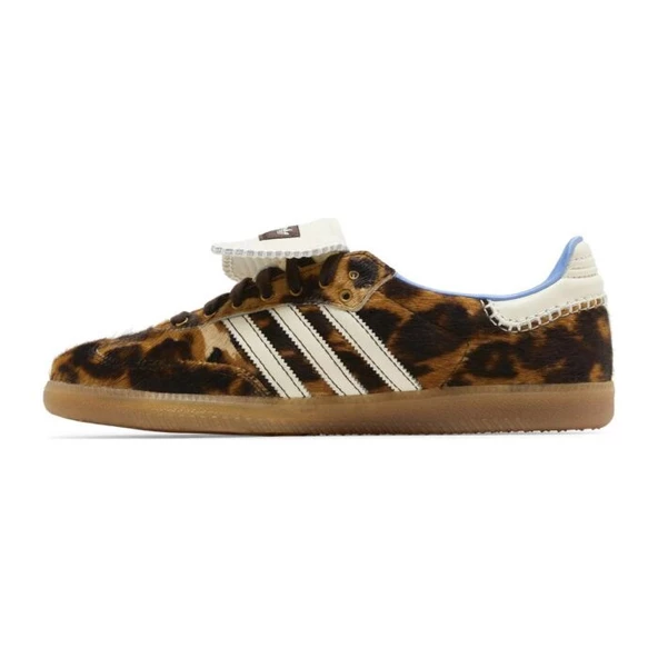 adidas Samba x Wales Bonner Pony Leopard Dark Brown - 2
