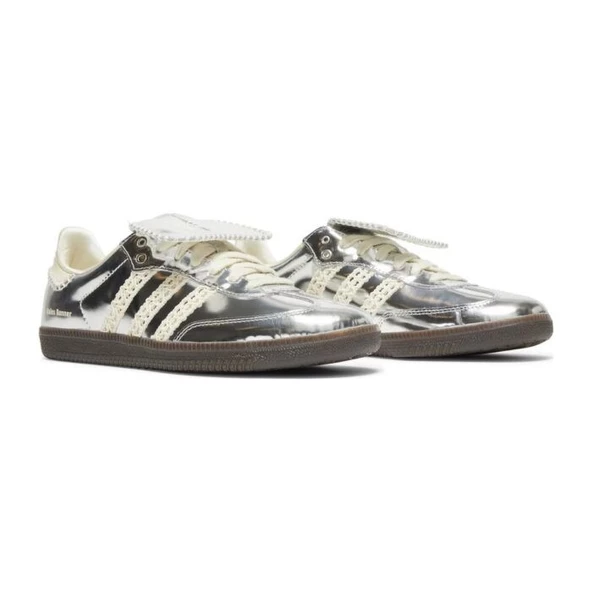 adidas Samba x Wales Bonner Silver Metallic - 3