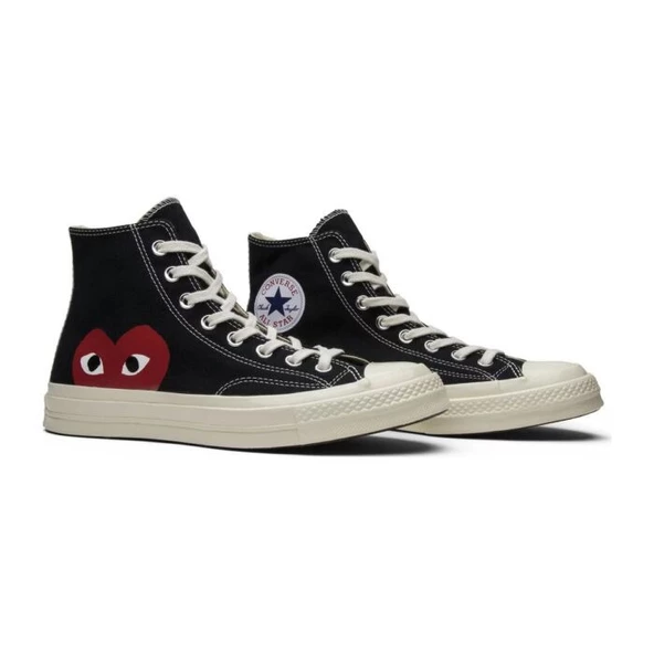 Converse Chuck Taylor All Star x Comme des Garcons Hi Play Black White - 3