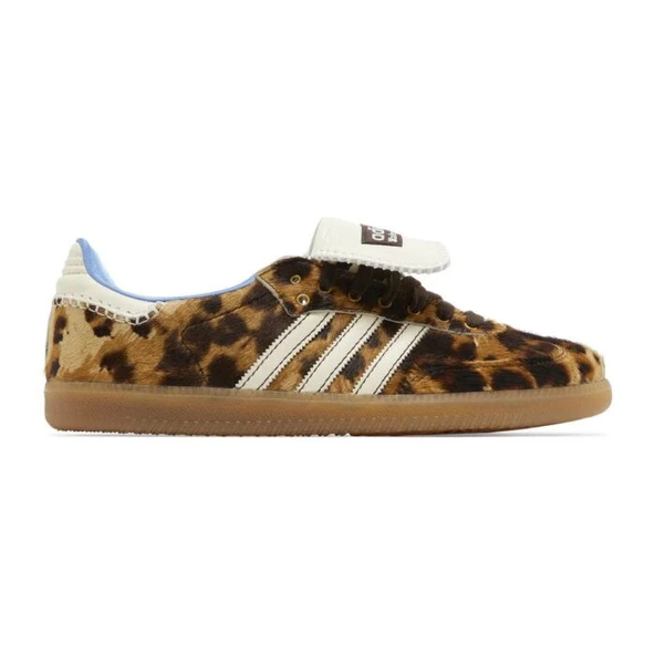 adidas Samba x Wales Bonner Pony Leopard Dark Brown