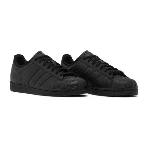 adidas Superstar Triple Black - Resim 3