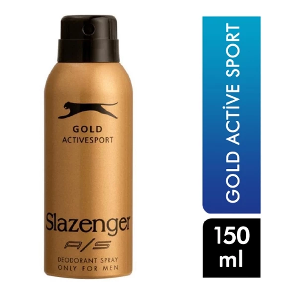 Slazenger Gold Active Sport Erkek Deodorant 150 ml - 2