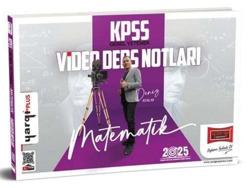 Yargı 2025 KPSS Matematik Video Ders Notları - Deniz Atalay Yargı Yayınları