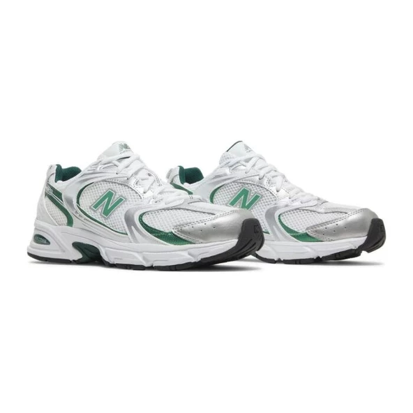 New Balance 530 White Nightwatch Green - 3