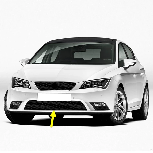 Seat Leon 2013-2016 Ön Tampon Orta Izgara Petek 5F0853667 ürün görseli