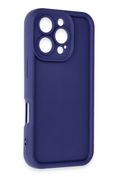 Peeq  iPhone 16 Pro Kılıf Shiny  Silikon - 6