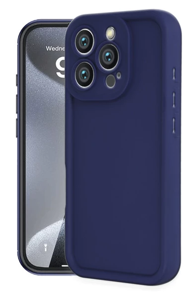 Peeq  iPhone 16 Pro Kılıf Shiny  Silikon - 5